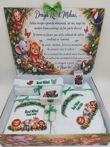 Trusou Botez Personalizat Safari Verde - Img 3