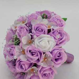 Buchet Cununie Mov - Img 3