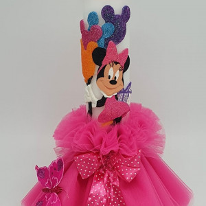 Lumanare Botez Minnie Mouse 3D - Img 4