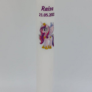 Lumanare Botez Unicorn Neornata - Img 4