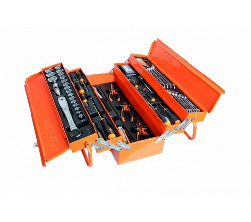 Cutie metalica cu 91 de scule 2120L-E/T91-E