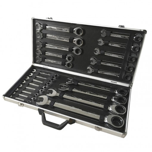 Set chei combinate cu clicket 6 - 32 mm, 22 piese, JBM 53020