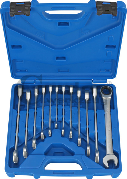Set de chei cu clichet, 12 piese, varioplus, 8-19 mm, Condor 4035