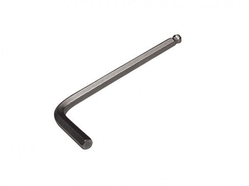 Cheie pentru locas hexagonal lunga cu cap sferic 5 mm