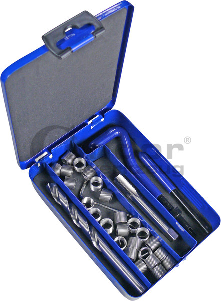 Set de reparatie pentru filete M12x1.25, 19 piese, Condor 5387