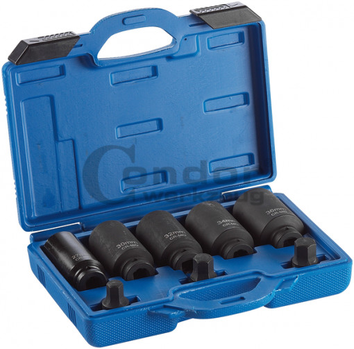 Set tubulare in 12 colturi pentru arbori de antrenare 1/2", 8 piese, Condor 4808