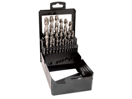 Set de 25 burghie pentru metal Cobalt 5%
