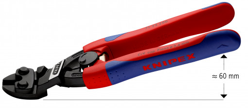 CoBolt® Tăietor compact pentru bolțuri, manşoane suple multicomponent, lungime 200 mm, Knipex 71 22 200