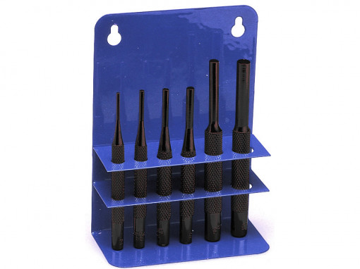 Set 6 priboaie cromate, in suport metalic 6 scule