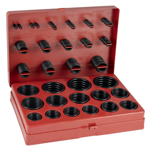 Trusa oringuri dimensiuni in Inch, 386 piese, JBM 50652