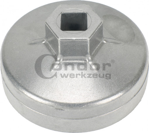 Cheie filtru ulei, 74 mm x P14, Condor 353/74/14