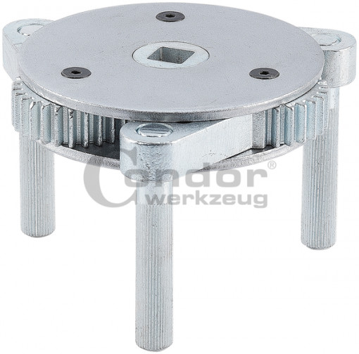 Filtru de ulei și cheie pentru cartuş, 1/2", ø 115-165 mm, Condor 4253