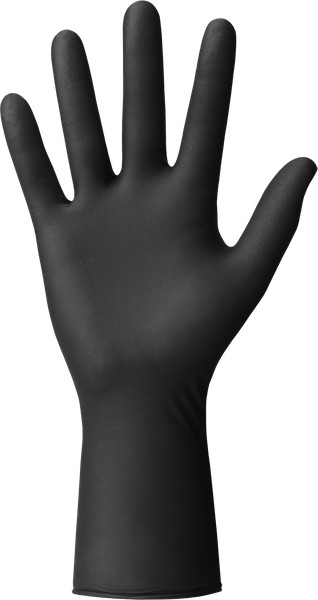 Manusi NITRILE MOTO negre, marimea L (100 buc.), Ideall-NG-L