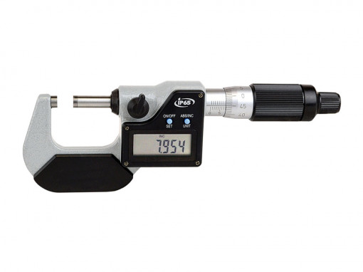 Micrometre digitale etanse IP65 0 - 25 mm