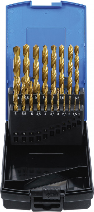 Set spirale Titan HSS, 1-10 mm, BGS 2013