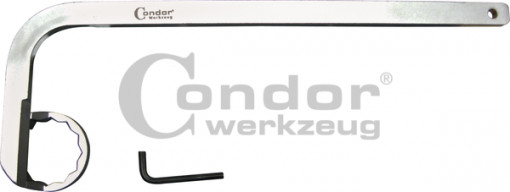 Cheie pentru filtru de ulei pentru cuplaje Haldex, VW, bi-hex 46 mm, Condor 4258