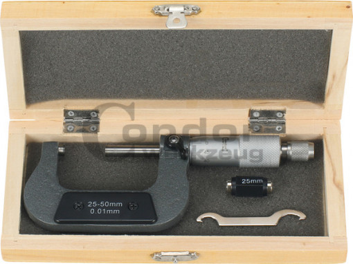 Micrometru, 1/100 mm, interval 25-50 mm, Condor 1370/2