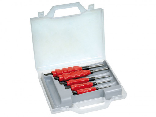 Set 5 dornuri cu maner PVC 5 buc.