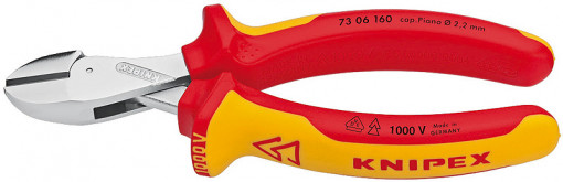 Sfic compact, izolatie VDE 1000 V, lungine 160 mm, Knipex 73 06 160