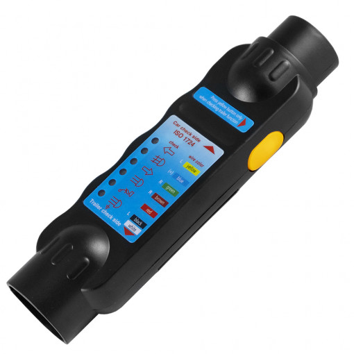 Tester pentru verificare lumini remorca cu 7 pini, JBM 51929