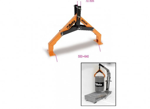 Clema de prindere a butoaielor 3025/PF