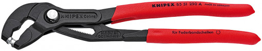 Cleste pentru coliere de furtun, lungime 250 mm, Knipex 85 51 250A