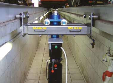 Cric de canal manual, sarcina max. 12 tone, GM200/12K