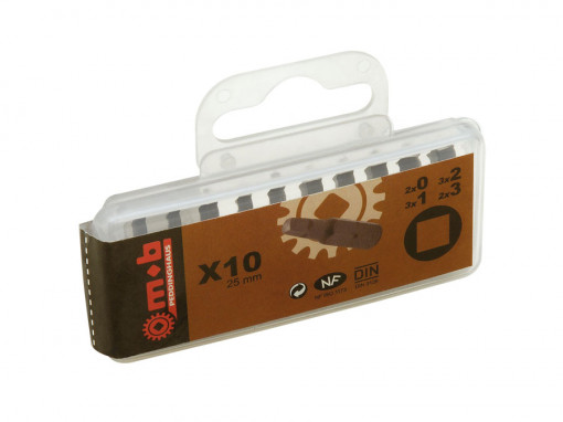 Set 10 bituri pentru locas patrat 1/4” 1/4"