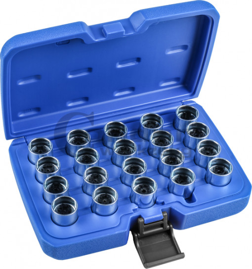 Set chei pentru prezoane de roti antifurt Audi, 20 piese, Condor 5273