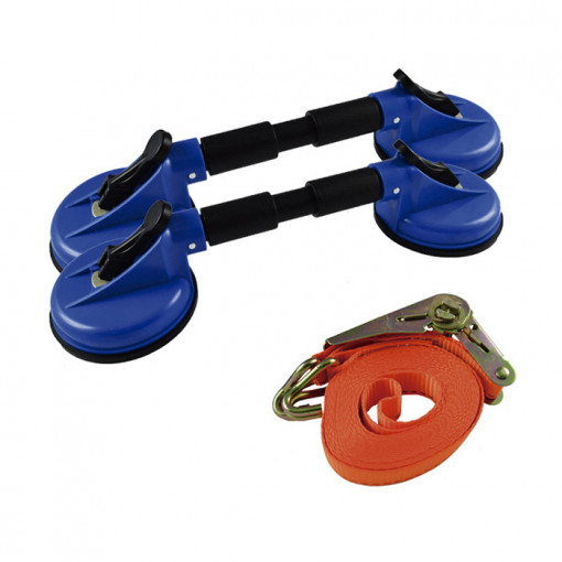 JBM 52998 Set de ventuze cu clichet 5m x 25mm