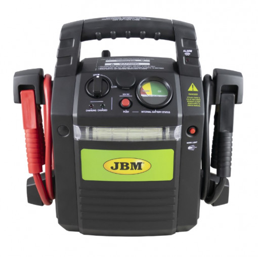 JBM 53687 Robot de pornire si incărcător de baterii 12V