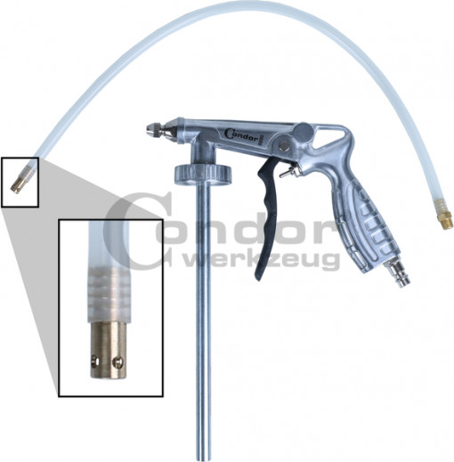 Pistol pentru antifonare, lungime furtun 550 mm, Condor 8880