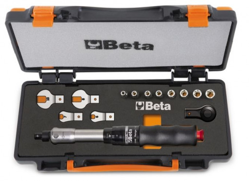 Trusa cheie dinamometrica 2-10 Nm + accesorii 2-10 Nm, Beta 671B/C10