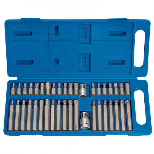 Trusa de biti combinati, imbusuri, torxuri si m-uri 40pcs, Draper 33323