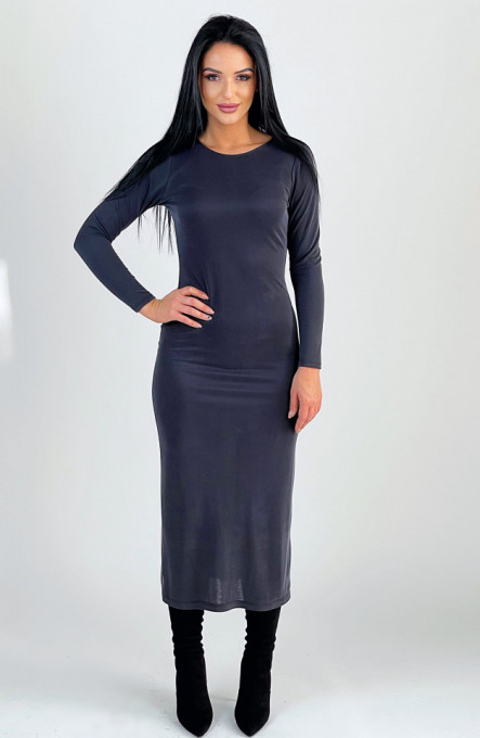 Rochie Long Antracit