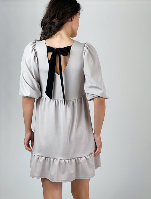 Rochie Taupe Ribbon