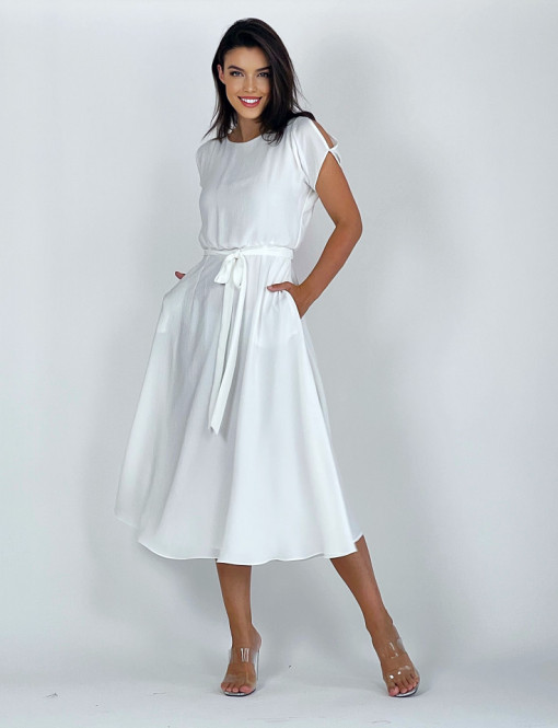 Rochie Butterfly White