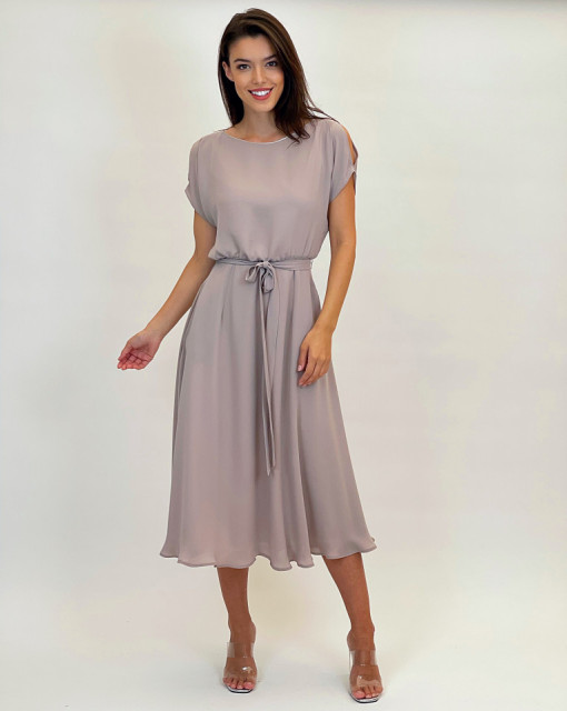Rochie Butterfly Taupe