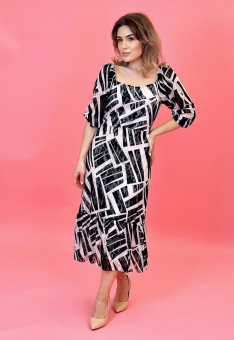 Rochie Hollywood Pink&Navy
