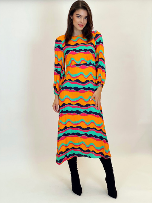Rochie Colorfull Waves