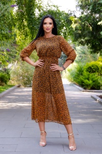 Rochie Clepsidra Leopard - Img 1