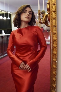 Rochie Diane Deep Red - Img 3