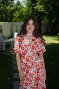 Rochie Wrap Aquarelle - Img 1