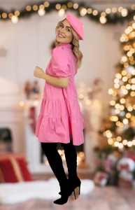 Rochie Babydoll Pink - Img 2