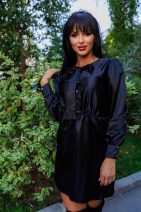 Rochie Shorty Bow Black - Img 1