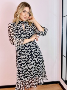 Rochie Chocker Zigzag - Img 3