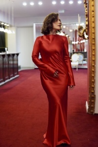 Rochie Diane Deep Red - Img 4