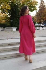 Rochie Shirring Fucsia - Img 3