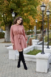Rochie Wedge Soft Pink - Img 2