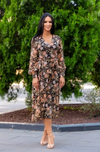 Rochie Cale Flower Print - Img 2